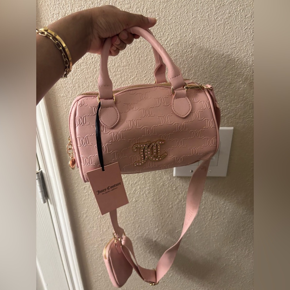 Juicy Couture Blush Pink Crossbody Bag
